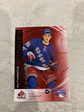 2025-26 SP Game Used Authentic Rookies Red /399 Gabe Perrault New York Rangers