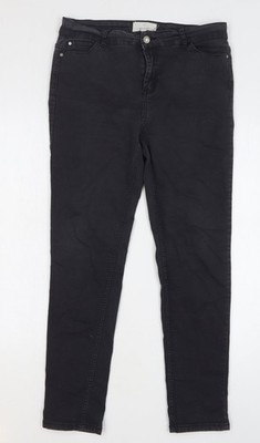 True Denim Skinny-Damenjeans normale Passform UK-Größe 14