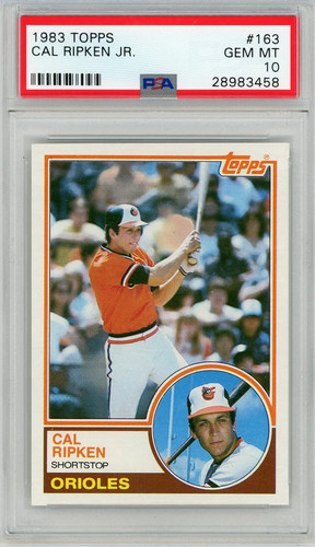 1983 Topps Cal Ripken JR. #163 PSA 10