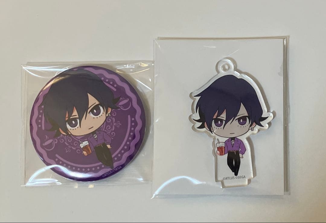 Megami Ibunroku Persona Boy with Earrings Protagonist Animax Cafe Axta Can