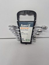 6-Piece Metric Combination Wrench Set with Case