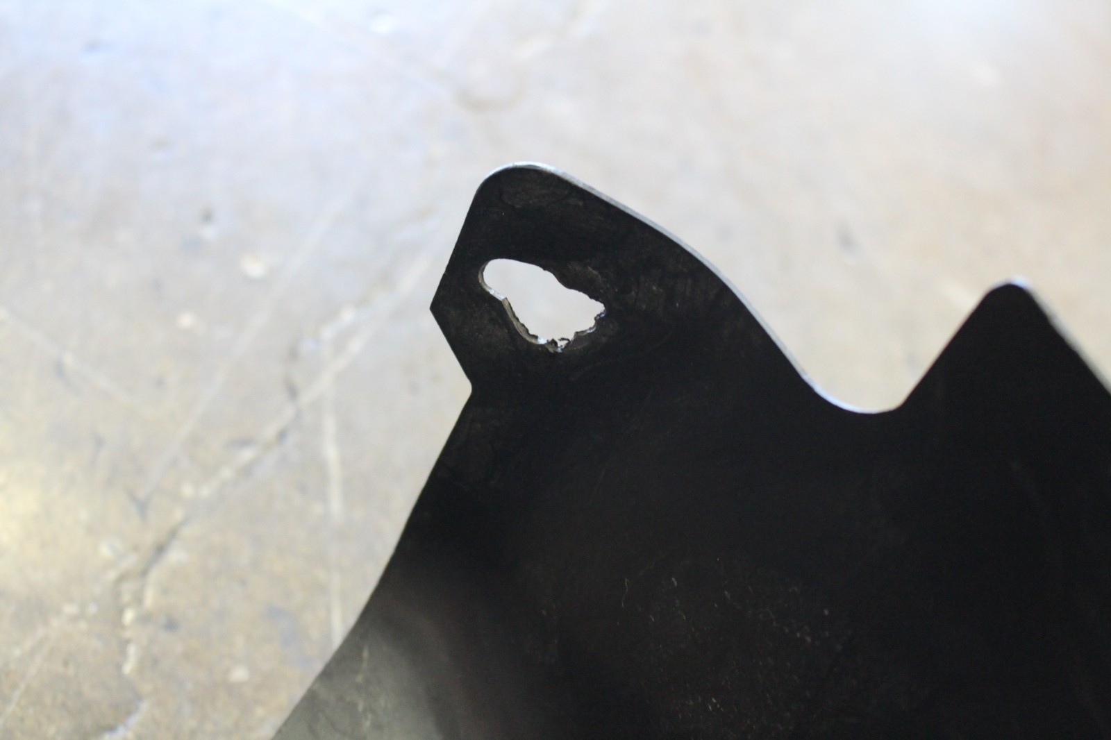 Lamborghini Murcielago RH Front Fender Liner Upper Section, Dmg, P/N 410821178