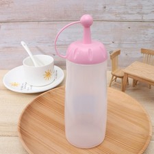 440ml Plastic Squeeze Bottle for BBQ Sauce Salad Dressing Tomato Sauce Storage