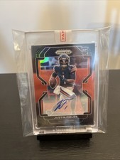 2021 Justin Fields Panini Prizm Black Auto /99 Still Sealed! #PB-3