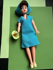 💛 Vintage 1960s or 1970s Sindy, Tammy Doll Size Clone Doll & Outfit - VGC