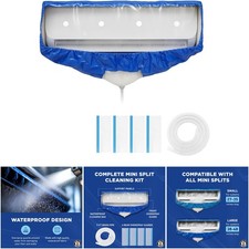 360 Degree Waterproof Mini Split Cleaning Bag 38-48in Long Includes Guards Drain