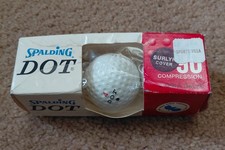 VTG NEW SPALDING 90 COMPRESSION DOT GOLF BALLS 3 PACK USA USGA PGA