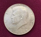 1965 P Silver Kennedy Half Dollar Details 40% Silver US 50C Numismatic Coin Fine