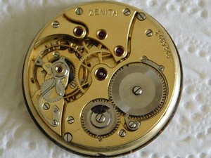 Lot De 2 Montres De Poche Zenith 18.28 + 1 Mouvement Pour Pièces - Occasion, Pour Collection Ou Réparation