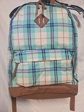 Mochila escolar de viaje Y2K Candie's a cuadros para adultos jóvenes nueva con etiquetas