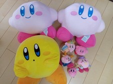 Kirby Plush Multi Color Big Lot Character Kirby Set Collectible Anime