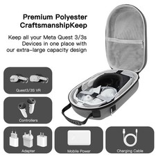 Image of Hard Carrying Case Portable Storage Bag Travel Carry Bag for Meta Quest Headset