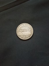1960 Egypt 25 Qirsh Silver Commem Coin/3rd Year National Assembly  