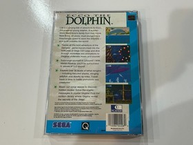Ecco the Dolphin (Sega CD, 1993) CIB Complete in Box w Manual + Foam NR MINT