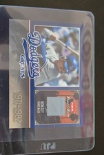2006 Fleer Greats of the Game - Dodgers Greats Ron Cey #LAD-RC Memorabilia (MEM)