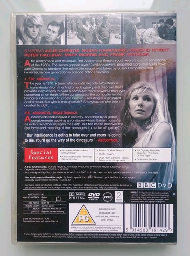 The Andromeda Anthology (DVD, 2006) – 3 Disc Set – Region 2 UK – BBC Sci-Fi - Picture 4 of 5