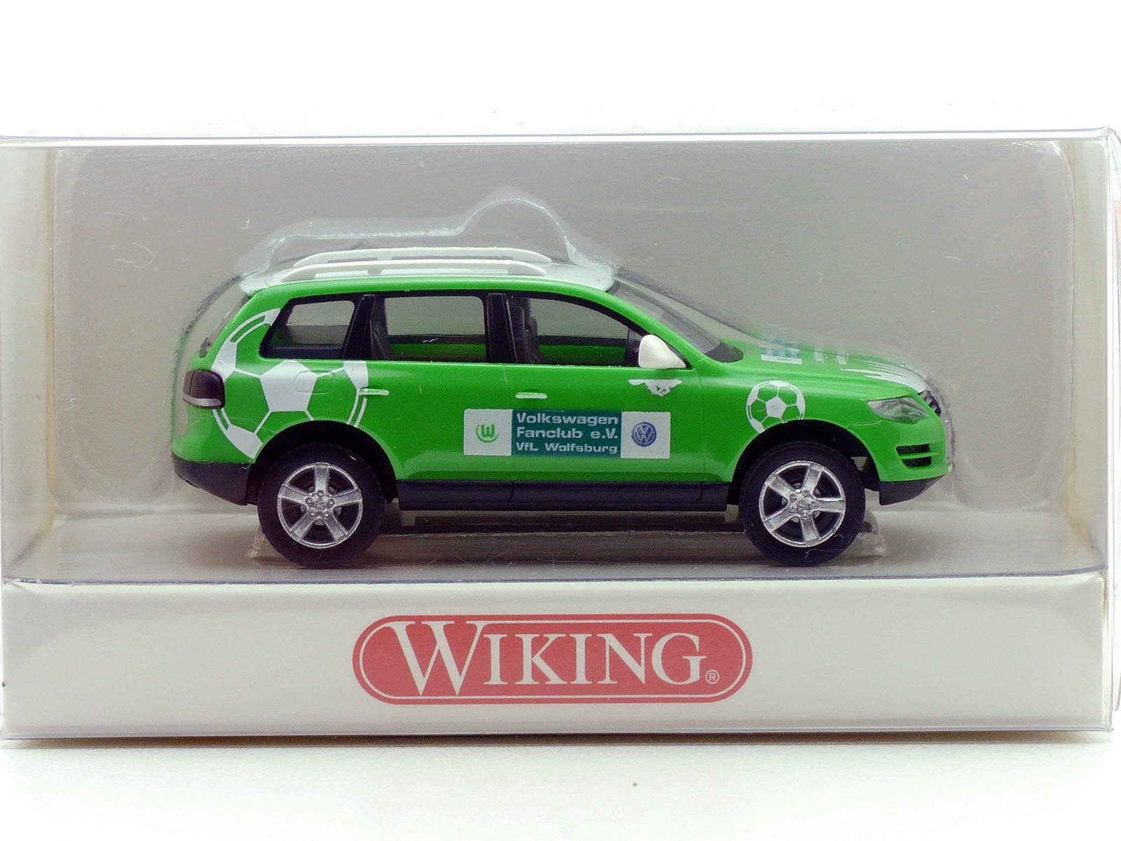 Wiking 00603734 VW Volkswagen Touareg VfL Wolfsburg 1:87 Mint! OVP 1704-10-91