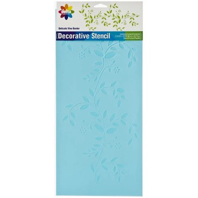 6er Pack Delta Schablone Magic Deko Schablonen-Schmetterlinge & mehr 5,25''X13'' 9562