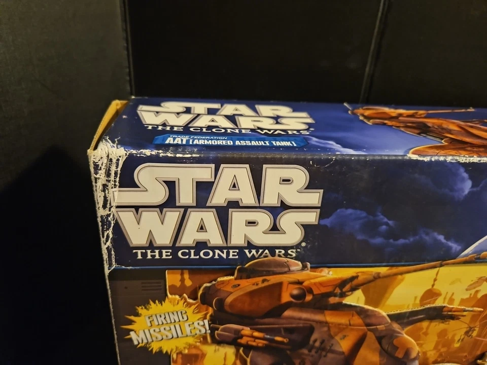 Star Wars Trade Federation Armored Assault Tank AAT Action Figure Minor BOX DMG - Image 2 of 4