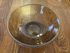 Vintage Pyrex Glass 4 L/4 Qt Large  Brown Nesting Mixing Bowl #326 USA