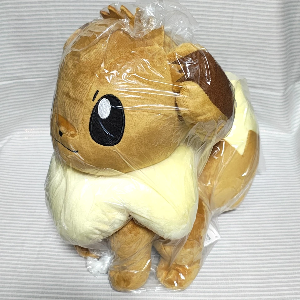 Pokemon Eevee Juguete de Peluche Muñeca de Peluche con Etiqueta Oficial Nuevo Japón Foto 2 de 4