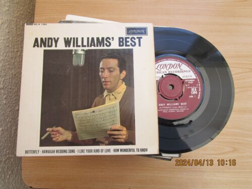 ANDY WILLIAMS=ANDY WILLIAMS HITS  E.P. VG++ - Picture 1 of 2