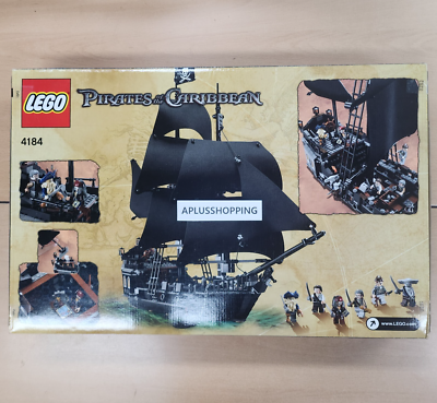 Lego 4184 Disney Pirates of the Caribbean The Black Pearl Very 