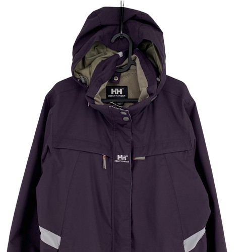 Helly Hansen Viola Scuro Giacca con Cappuccio Taglia L - Foto 2 di 10