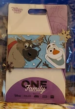 Disney Pins Olaf & Sven Pin Pals Frozen 2022 One Family LE 1500