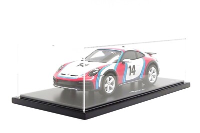 Spark 1:18 Porsche 911 Dakar (992) #14 Rally 1978 Martini Racing