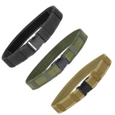 Tactical Rigger Belt Nylon Adjustable Quick Release Buckle Military Combat Belt