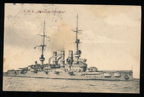 AK - Marine Schiff SMS "Schleswig-Holstein" - 1911