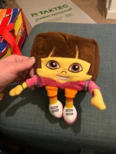 Dora The Explorer Cube Plush Soft Toy by Nickelodeon 2018 6" square plush approx