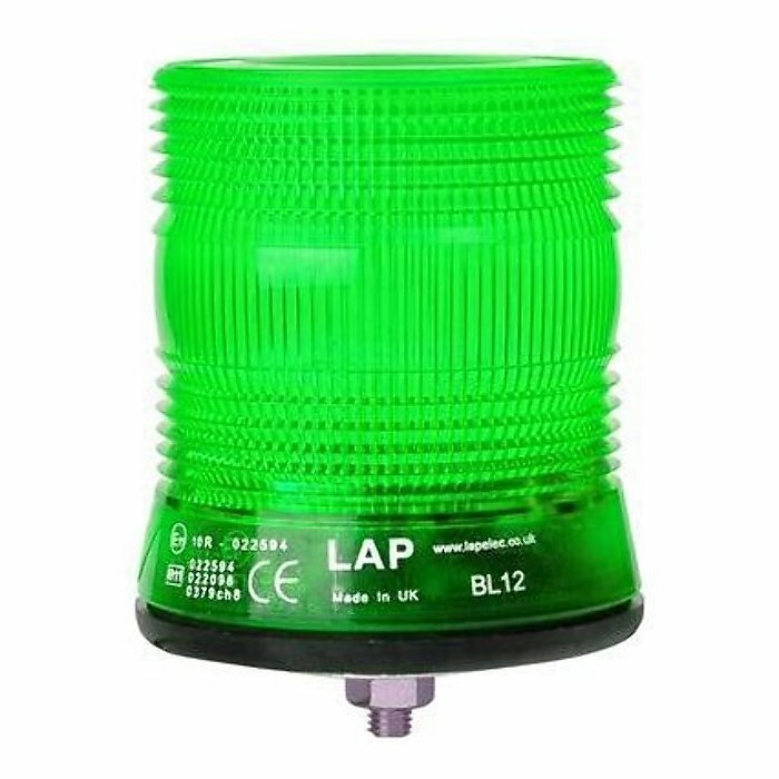 Green Xenon Pulsating Beacon with Single Point Fixing