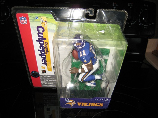 McFARLANE NFL DAUNTE CULPEPPER 2 MINNESOTA VIKINGS~ SERIES 9~NO.11 FIGURE~NEW! | eBay