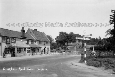 Bbw-93 Der rote Löwe, Drayton, Norfolk. Foto