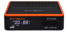 GTMEDIA GTCOMBO 4K FTA Satellite DVB-S/S2/S2X Receiver Android 9.0 Smart TV Box