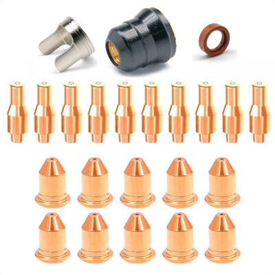 Razorcut45 Vipercut30i J45XC Plasma Cutter Torch Tips Electrodes Swirl Ring kit