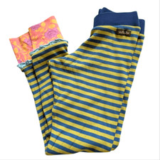 Matilda Jane Floral Print And Striped Leggings Girls