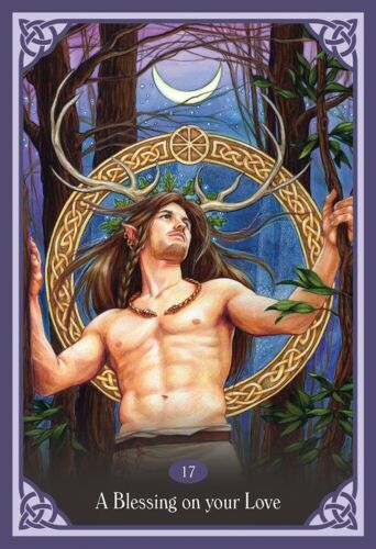 Blessed Be Oracle Tarot Cards Fortune Teller Gypsy Witch Pagan Salem Magic Seer - Picture 4 of 9