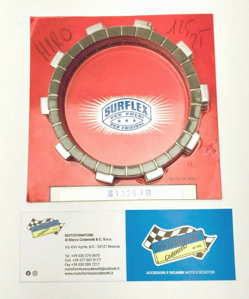 Dischi Frizione Surflex Guarniti APRILIA HIRO 125 2T 1978 S1326/B