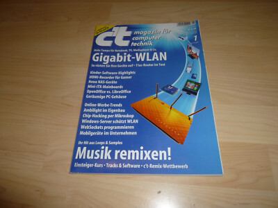 Computer PC Zeitung Zeitschrift - C't 1 / 2014 - Magazin Linux Windows