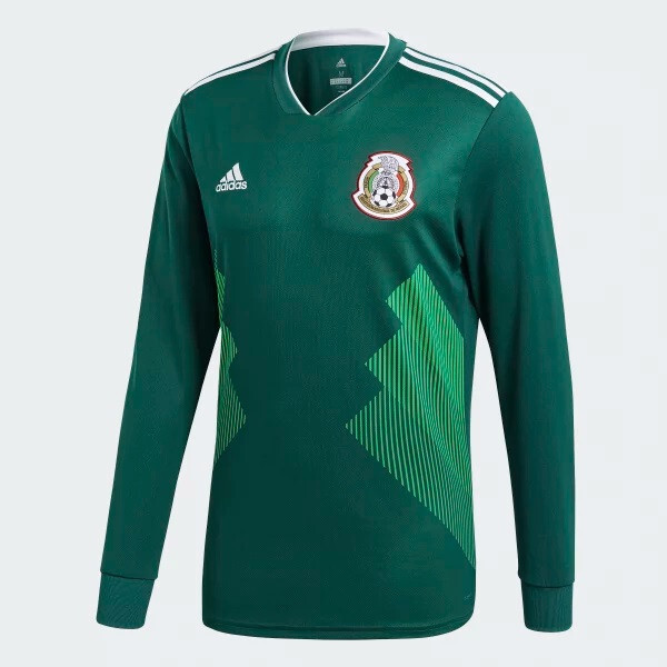 Playera Seleccion Mexicana 2018 ADIDAS Mexico Green Long