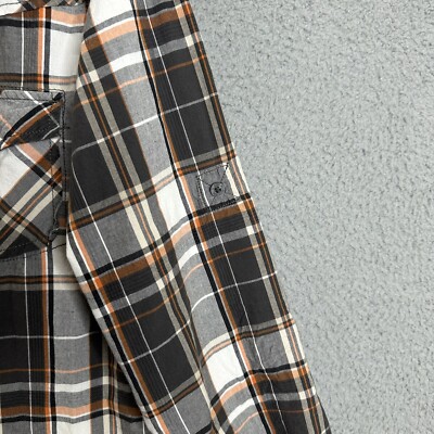 Lot De 2 Chemises Homme Helix à Manches Longues - Taille L - Imprimé écossais Multicolore - Occasion Très Bon état