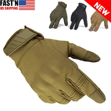 Mens Full Finger Tactical Gloves Waterproof Touch Screen Breathable Work Gloves
