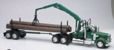 1/32 Kenworth W900 w/Log Hauler Trailer (Die Cast) | eBay