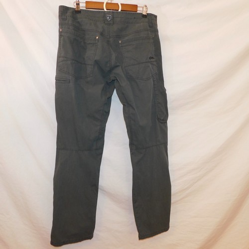 KÜHL Men's Size 34 Revolvr Pants Gray Patina Dye Hiking Work Performance - Picture 2 of 10