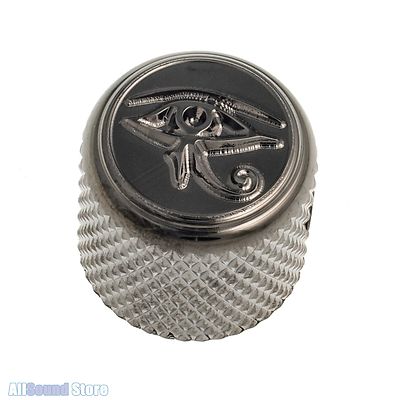 (1) GOTOH VK-Art-01 ''Eye of Horus'' Engraved Control Knob COSMO BLACK