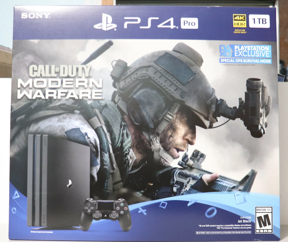 Sony PlayStation 4 Pro Modern Warfare Limited Edition 1TB Console