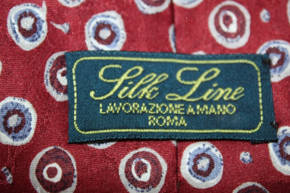 Corbata de seda SILK LINE Made in Italy F48037 Foto 4 de 4